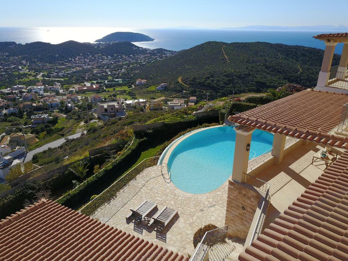 Villa Endless Blue Anavyssos Esterno foto
